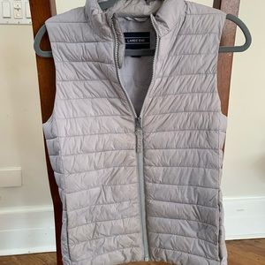 Lands End girls medium size 10-12 grey